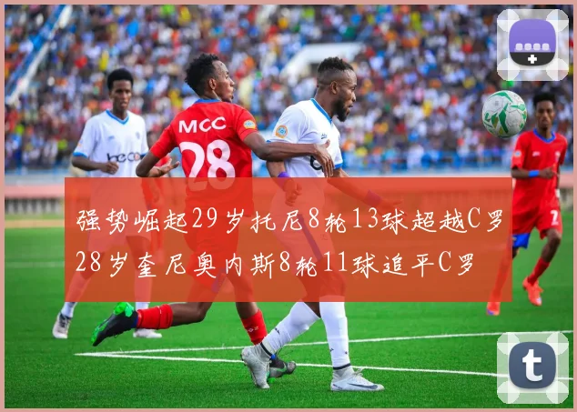 强势崛起29岁托尼8轮13球超越C罗28岁奎尼奥内斯8轮11球追平C罗